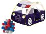 Police Car Play Tent With 50 Balls - Kids Indoor & Outdoor Playhouse