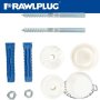 Washbasin Mounting Kit With 12MM 4ALL Plugs And Screws