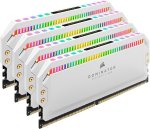 Corsair Dominator Platinum Rgb 32GB 8GB X 4 Kit DDR4-3200 288 Pin 1.35V Memory Module White