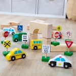 Wooden Vehicles & Traffic Signs