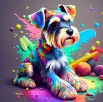 Dog Diamond Painting Kit DAPD5