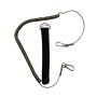 Fishing Rod Antilost Coiled Lanyard Easy To Install Premium W/clip Buckle