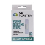 Dr Plaster Almost Invisible Clear 24X72MM 50'S Dp