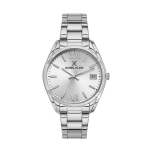 Premium Silver Dial 3 Hands Watch
