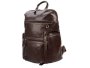 ADPEL Dakota Leather Day Tripper Back Pack Brown