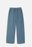 PoP Candy Wide Leg Jeans-stone Wash