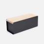 Emerging Creatives Stockholm Bread Bin - Black