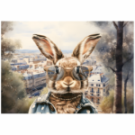 Deco Print Cool Bunny 2
