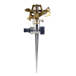 Gro Metal Sprinkler With Zinc Spike – Zinc Gold