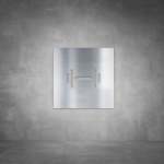 Gym fitness Sign - Brushed Stainless Steel
