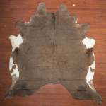 Aa Grade Cow Hide 463 Brown XL - Extra Large Brown Panelled