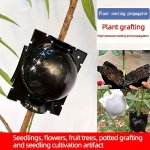 10PCS Reusable Plant Root Growing Box High Pressure Rooting Ball Cutting Grafting Rooting Box Garden Rooting Propagation Ball Br