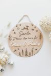 Santa Plaque