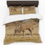 Kudu Bull Duvet Cover Set By Annette Heymans Double