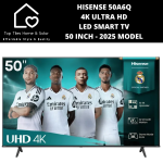 Hisense 50A6Q 4K Uhd LED Smart Tv - 50 Inch 2025 Model