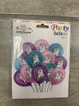 12 Pack Unicorn Balloons Latex