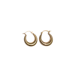 Peter Pan Hoops - Silver