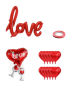 Valentines Day Love Balloons -10 Piece