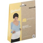 Seamless Pregg Belly Bando White 1