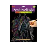Art Lovers Scratch A Doodle Horses Asst