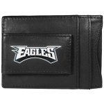 Nfl Philadelphia Eagles Logo Leather Cash & Cardholder Black