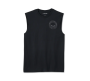 Men’s Willie G Skull Muscle Tee – Black Beauty