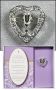 First Holy Communion Diamante Heart/chalice Pin Gift Box