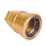 Nozzle 1 High Flow With Plug 2 Gold