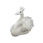 White Swan With Crown Small