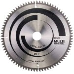 Bosch - Circular Saw Blade Multi Material - 80T 254 X 3.2 X 30MM