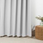 Woven Blockout Eyelet Curtain Mist - Longer Length 270CM W X 255CM L