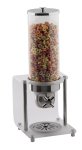 Cereal Dispenser Hi-line S steel Polycarbonate Cylinder