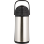 Glass Liner Stainless Steel Airpot Vacuum Flask 2.5L
