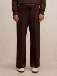Hudson Tapered Leg Track Pants - L Chocolate