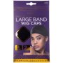 Donnay Donna Large Band Wig Cap Olive Oil & Vitamin E Treated 2 Caps
