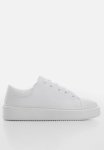 Lace-up Platform - White