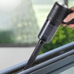 Ultra-powerful Portable Car Vacuum Cleaner - Wet/dry Dual-use Pet Hair Removal USB Rechargeable With Long Battery Life & Quiet O