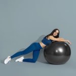 Eva & Elm Comet Anti-burst Gym Ball
