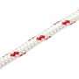 Rope Braided White Red 8 Mm X 15 M