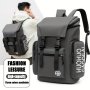 Casual Trendy Backpack With Zipper Pocket Men's Daypack For Daily Commute & Going Out Lightweight Student Bag For College & Library