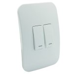 Two Lever Light Switch - White - Buy Online At 7 Triple 7