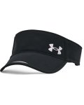 Women's Ua Iso-chill Launch Run Visor - Black Osfm