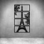 4 Piece Eiffel Tower - Matt Gold / L 555 X H 1000MM