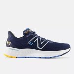 New Balance Men's 880V13 2E Wide Fit - Navy With Heritage Blue And Hot Marigold - UK10.5