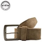 Brown Suede Belt 40MM - XXL