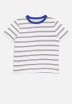 PoP Candy Striped Crew Tee - Blue & White