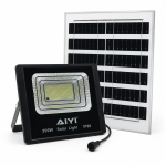 200W Solar Flood Light With Remote AY399-030
