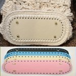 1PC Pu Leather Square Tag For Braided Bag Decoration Accessories