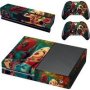 Decal Skin For Xbox One: Deadpool + Harley Quinn