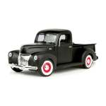 - 1940 Ford Pickup Scale 1:18 Diecast Car - Matt Black